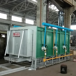 臺車式模殼焙燒爐