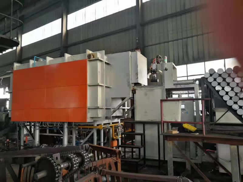 蓄熱式棒料連續加熱爐