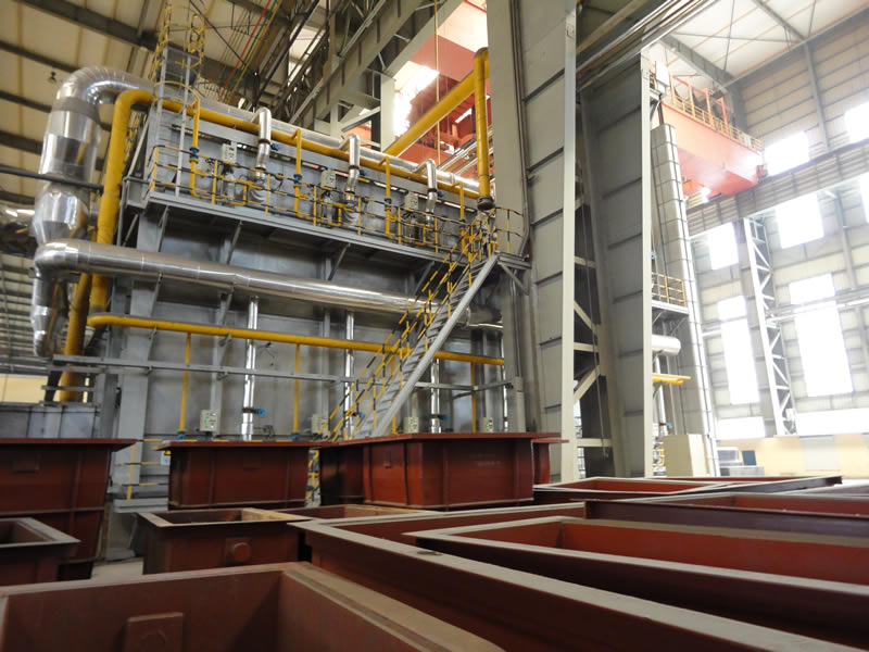 臺車式燃氣退火爐