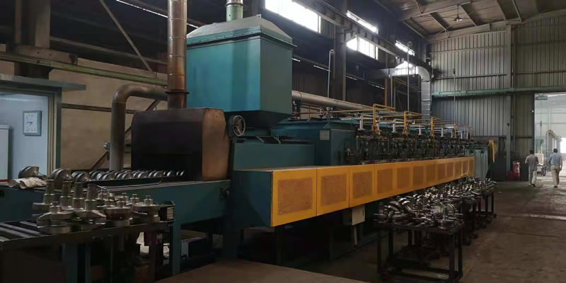 燃氣托輥網帶式熱處理線