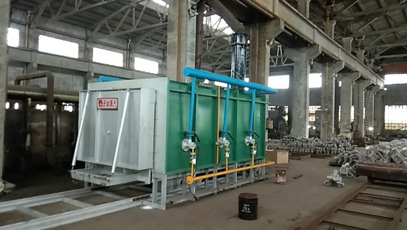 臺(tái)車(chē)式模殼焙燒爐