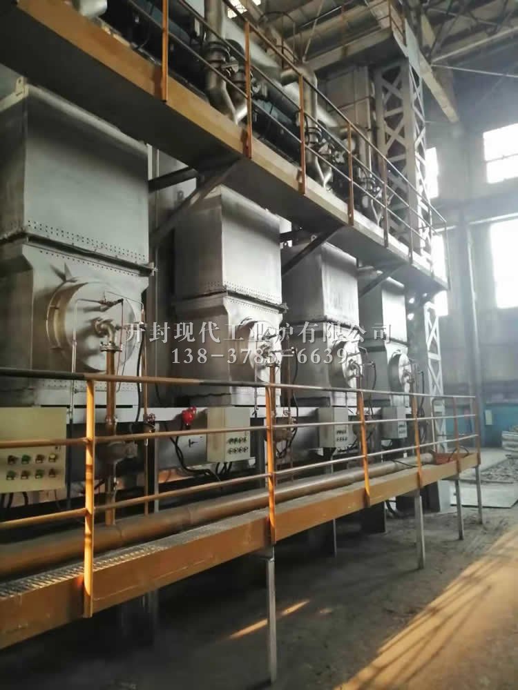 2019年現代工業爐臺車式燃氣加熱爐客戶案例