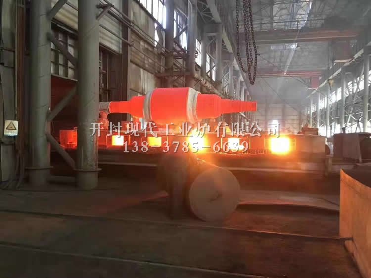 現代工業爐臺車式燃氣加熱爐